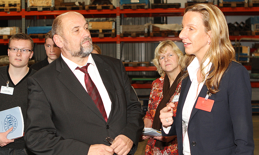 Die Export-Tour 2012 bei der FORUS GmbH in Waren (Müritz)